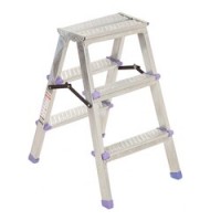 Merdiven Kanat Rita Çift Taraflı Galvanizli 0,60 mm 3+3 Basamaklı