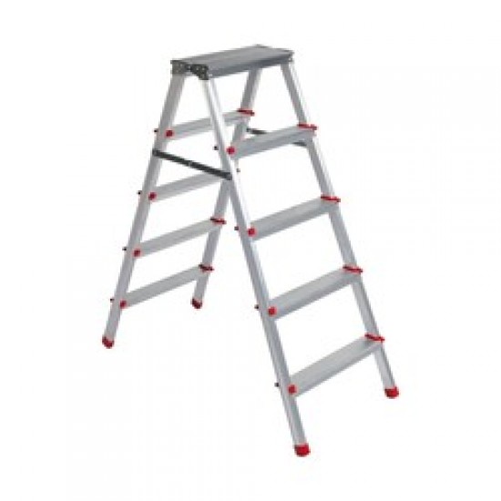 Merdiven Kanat Çift Taraflı Alüminyum 5+5 Basamaklı