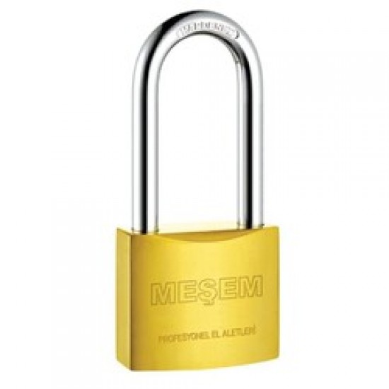 Asma Kilit Meşem Sarı Uzun 32mm