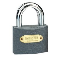 Asma Kilit Meşem Kısa Gri 25mm