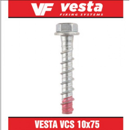 Beton Vidası Vesta 10×75  50 Adet