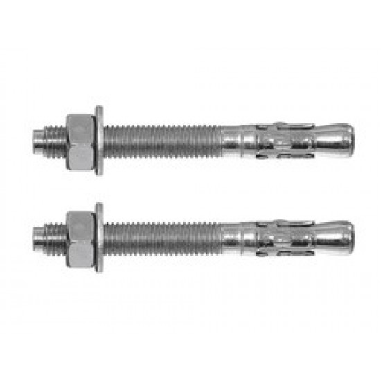 Klipsli Çelik Dübel M10X90