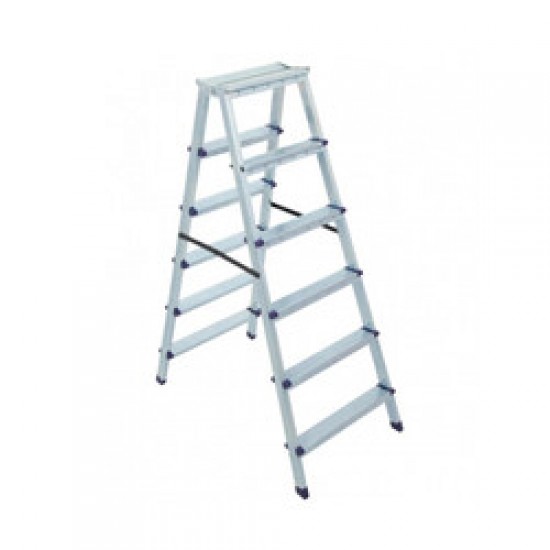 Merdiven Kanat Rita Çift Taraflı Galvanizli 0,60 mm 6+6 Basamaklı