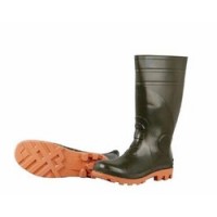 Gezer Çelik Burun Çelik Taban  Yeşil Çizme No:44