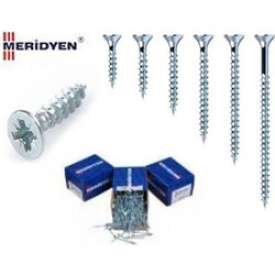 Meridyen Sunta Vidası 4,0X60 200 Adet