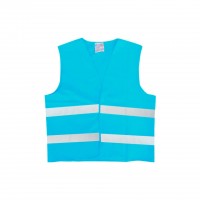 Emniyet İkaz Yeleği-Şantiye işçi Yeleği Turkuaz