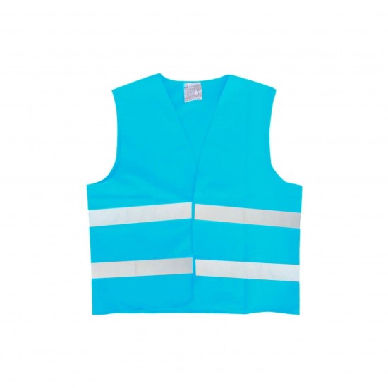 Emniyet İkaz Yeleği-Şantiye işçi Yeleği Turkuaz