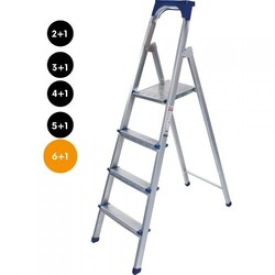 Merdiven Galvanizli 6+1 Basamaklı 0,60 mm