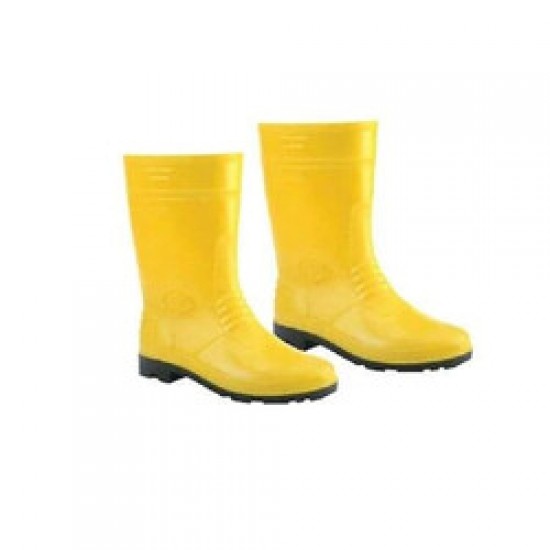 Gezer Sarı Kısa Çizme Lastik No:46