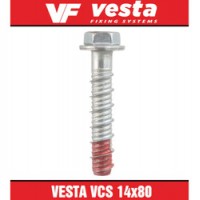 Beton Vidası Vesta 14X80 – 30 Adet