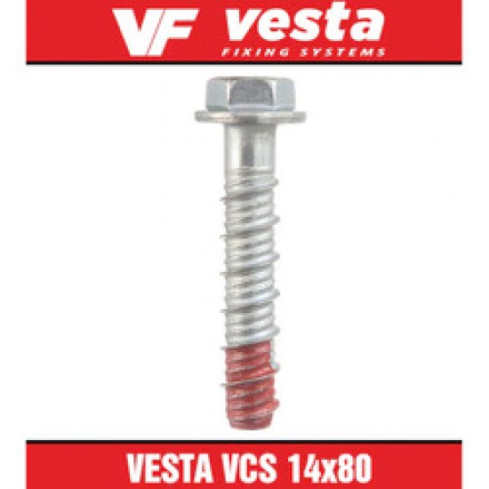 Beton Vidası Vesta 14X80 – 30 Adet