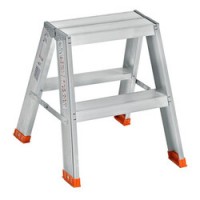 Merdiven Kanat Çift Taraflı Alüminyum Eko 2+2 Basamaklı