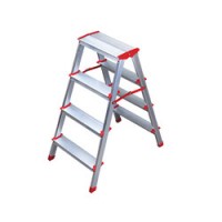 Merdiven Kanat Çift Taraflı Alüminyum Eko 4+4 Basamaklı