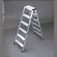 Merdiven Kanat Çift Taraflı Alüminyum 6+6 Basamaklı