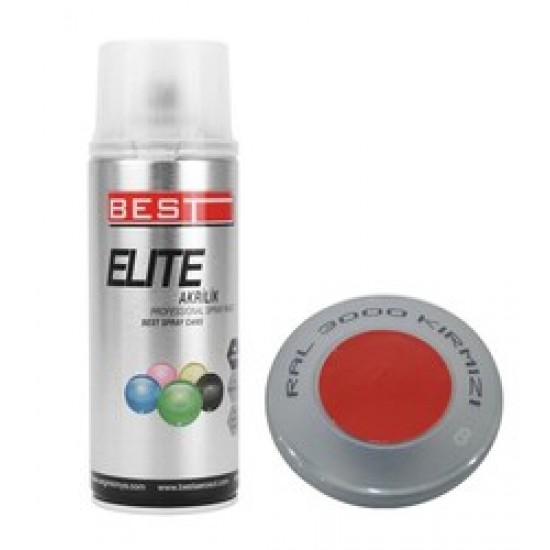 Best Elite Sprey Boya Kırmızı 400 ml